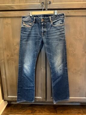 Diesel Zatiny 73N Wash Boot Cut Jeans 33 x 32